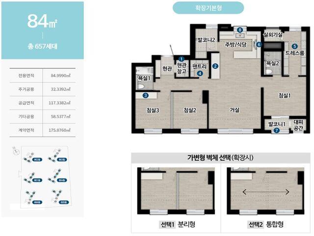 평택 브레인시티 수자인 84